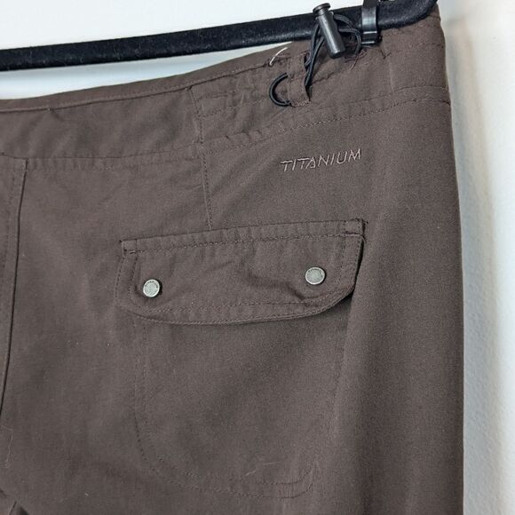 Columbia Titanium Hiking Straight Leg Adjustable Hem Pants Brown‎ 8 - Picture 4 of 8